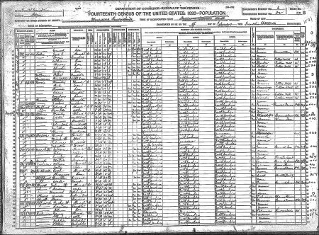 1920 Census Charlie Sellers is 6